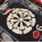 Tiger and Waterfall Umagake - Horse Banner - Japanese Indigo Tsutsugaki