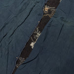 E-Gasuri Tortise and Crane Futonji | Japanese Indigo