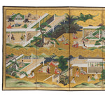 Tosa school Tale of Genji Screen