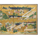 Tosa school Tale of Genji Screen