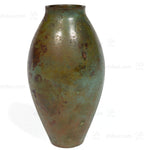 Green and Brown Vintage Bronze Vase