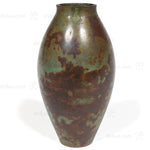 Green and Brown Vintage Bronze Vase