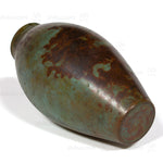 Green and Brown Vintage Bronze Vase