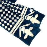 Check and Fern Umagake | Festival Horse Banner | Japanese Indigo