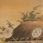 The Craftsmen's Life - Umbrella Maker | Antique Japanese Wood Block Print