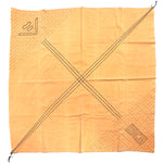 Peach Sashiko Cotton Furoshiki