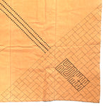 Peach Sashiko Cotton Furoshiki