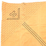 Peach Sashiko Cotton Furoshiki