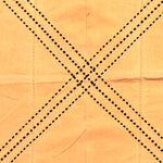 Peach Sashiko Cotton Furoshiki
