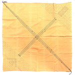 Peach Sashiko Cotton Furoshiki