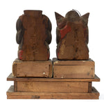 Shrine with Wooden Daikoku and Ebisu