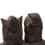 Shrine with Wooden Daikoku and Ebisu