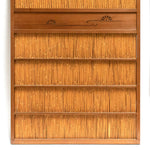 Yoshido Reed Doors | Japanese Cedar, Yoshido Reed and Bamboo Door for Summer | Architectural Decor