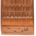 Sugi & Yoshido Reed Doors (Sold Individually) | Japanese Cedar and Bamboo Wooden Doors for Summer | Architectural Decor