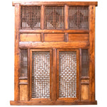 Wooden 19th Century Chinese House façade | Architectural Décor