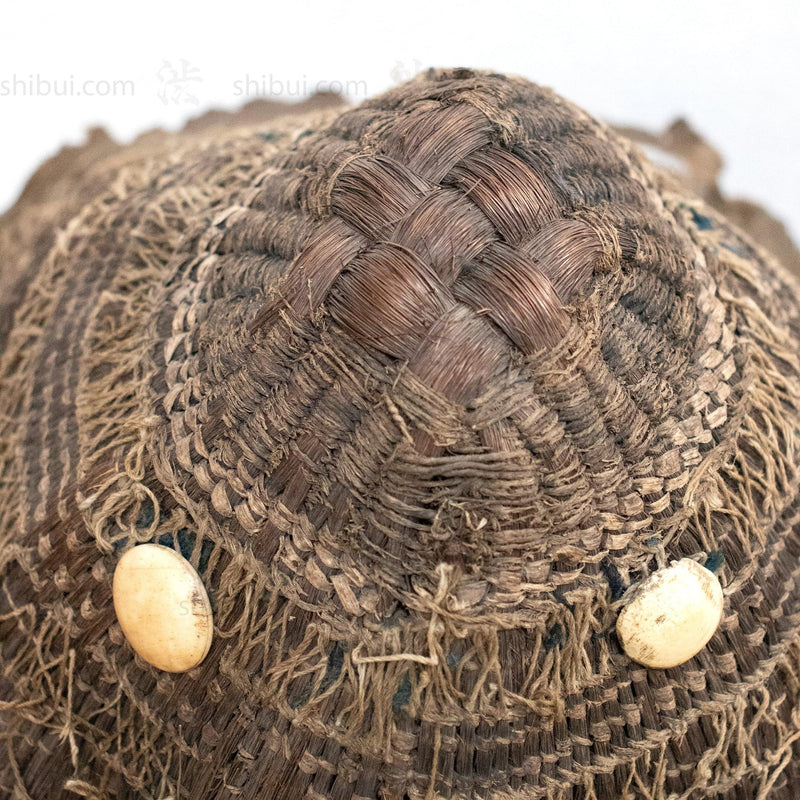 Yuki Boshi Antique Japanese Hunters Snow Hat – Shibui Japanese Antiques ...