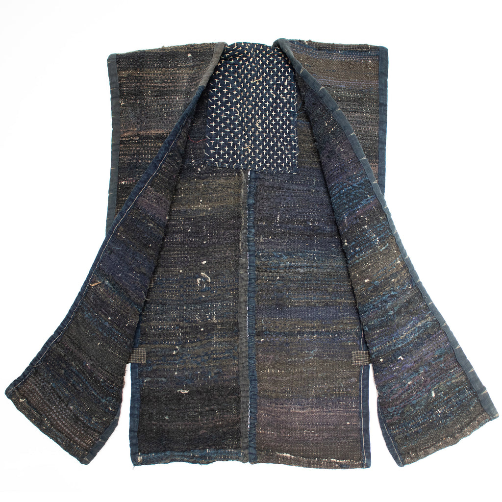 Antique Japanese Sakiori and Sasshiko Farmer's Vest – Shibui Japanese ...