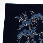 Antique Japanese Indigo Tsutsugki Furoshiki Wrapping Cloth