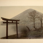 Hand Colored Japanese Albumen Photo | 1131 NANTAISAN FROM CHUZENJI