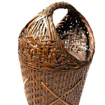 Meiji Era (19th Century) Japanese Antique Bamboo Hanakago | Bamboo Flower Basket | Unsigned