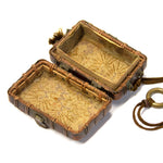 Japanese Antique Woven Bamboo Medicine Box