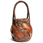 Bamboo Basket with Rope Style Handle