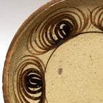 Horse Eye Motif Plate Japanese Antique Ceramic