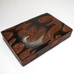 Kamakura Carved Lacquer Letter Box from Japan
