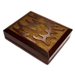 Kamakura Carved Lacquer Letter Box from Japan
