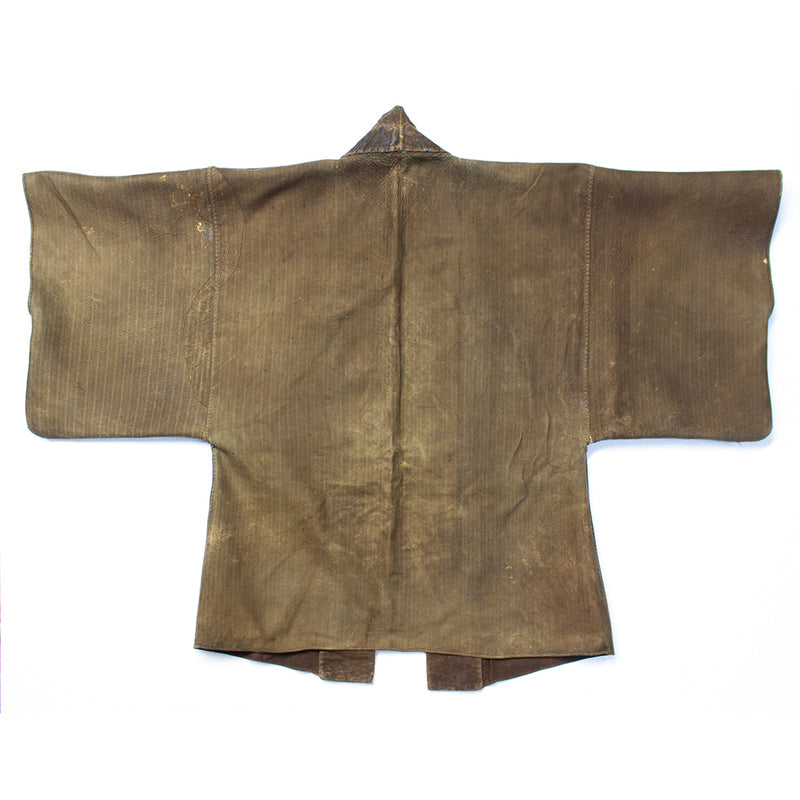 Inden Kawabaori Beautiful Deerskin Fireman's Coat – Shibui Japanese ...