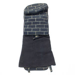 Sashiko Fireman's Hat with Brick Motif