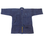 Indigo Kendo Jacket with Sashiko-Style Stitching