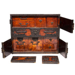 Japanese Antique Furniture Sea Chest from Sado Island