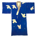 19th Century Hand Sewn Kimono with Pigeons
