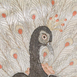Silk Kimono with Peacock