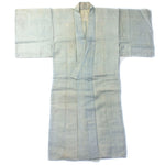 Light Blue Mens Asa Hemp Kimono w/ Family Crest