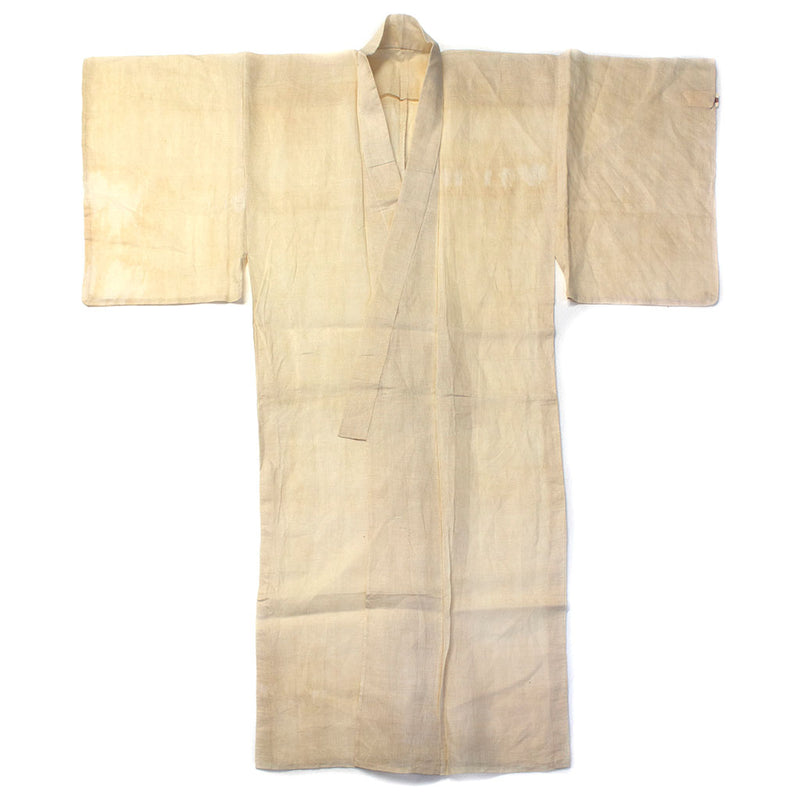 Cream Colored Mens Asa Kimono – Shibui Japanese Antiques & Furniture