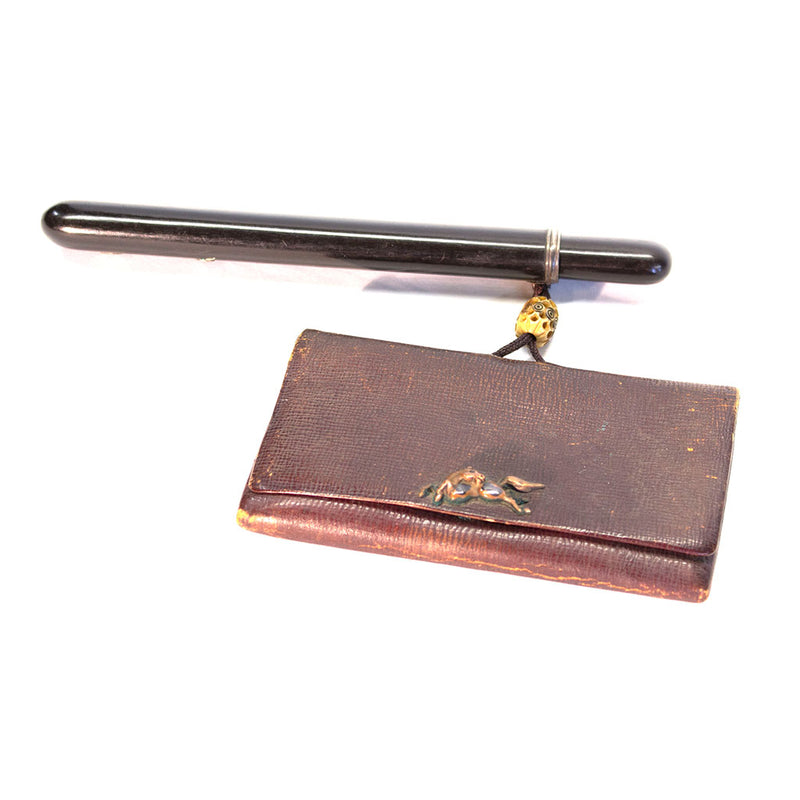 Tobacco Pouch with Pipe Case