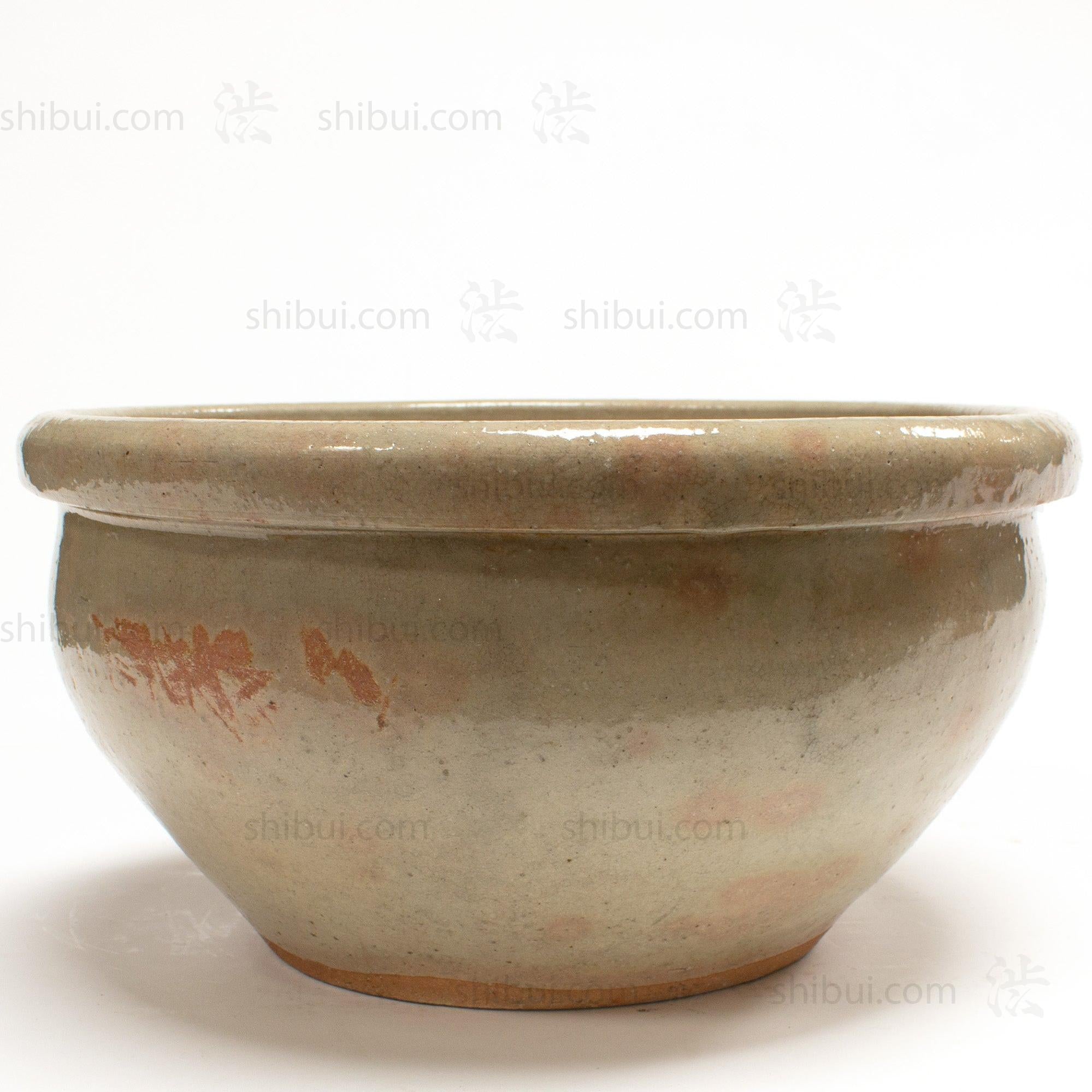 Antique Seto Stoneware Bowl