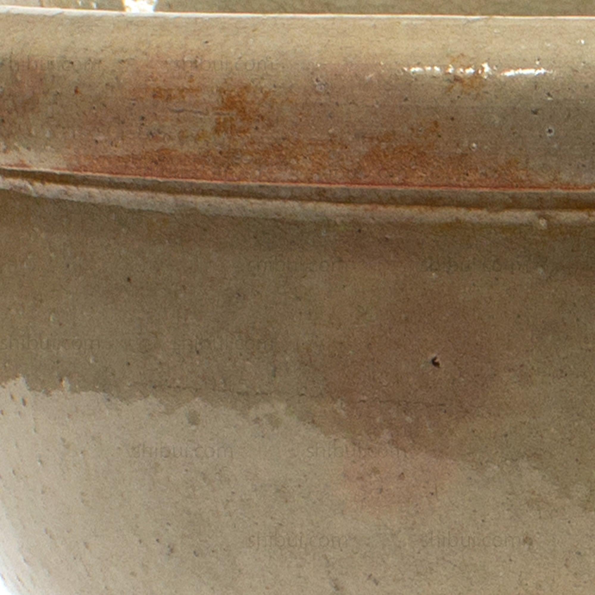 Antique Seto Stoneware Bowl