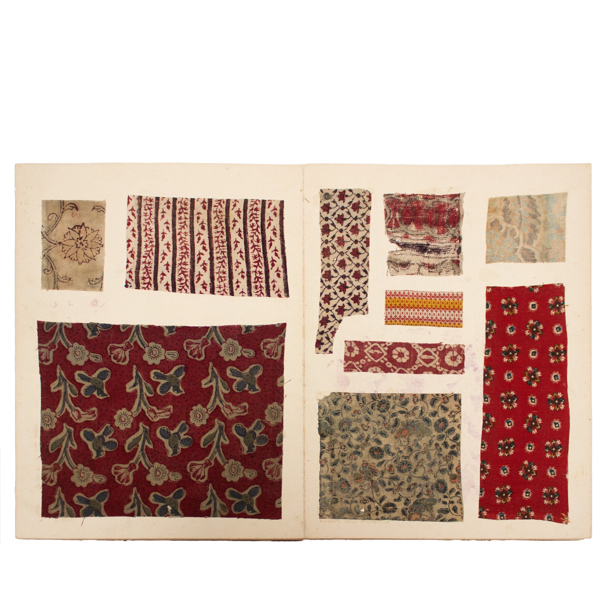 Antique Sarasa -Chintz | Mihon Cho Textile Collectors Sample Book ...