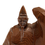 Carved Noh Figure