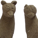 Inari - Pair of Shinto Stone Foxes