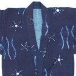 Shibori Farmer's Coat Indigo Dyed Cotton