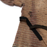 Worn and Sun-faded Vintage Japanese Sakiori Farmer's Jacket